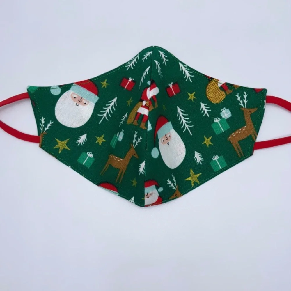 Handmade cozybeanz Holiday Kids Face Masks